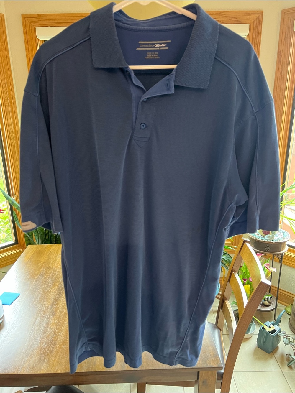 Cutter & Buck Blue Polo